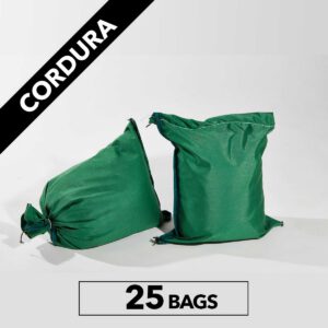 Cordura Sandbags, Green, 25ct