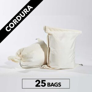 Cordura Sandbags, White, 25ct